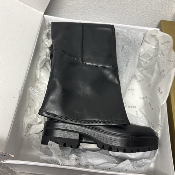 Guess Women's Frazer Stretch Over The Knee Boots - Picture 4 of 6